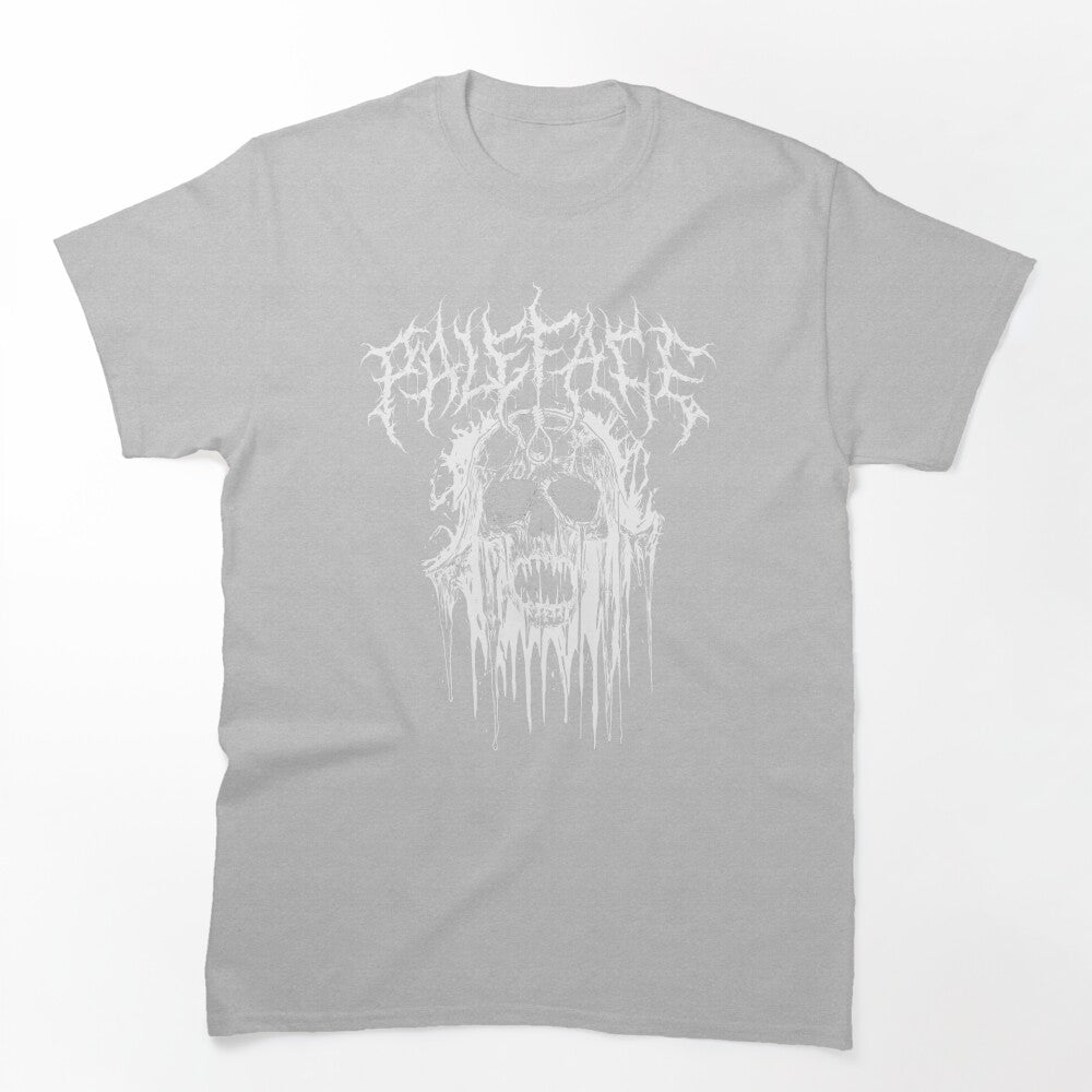 Paleface Swiss Deathcore Gothic Skull Shirt
