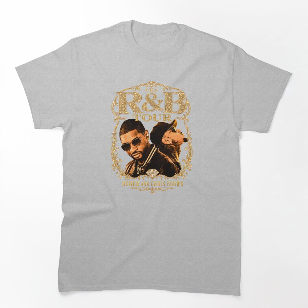 The R&B Chris Brown And Usher Tour Vintage Shirt
