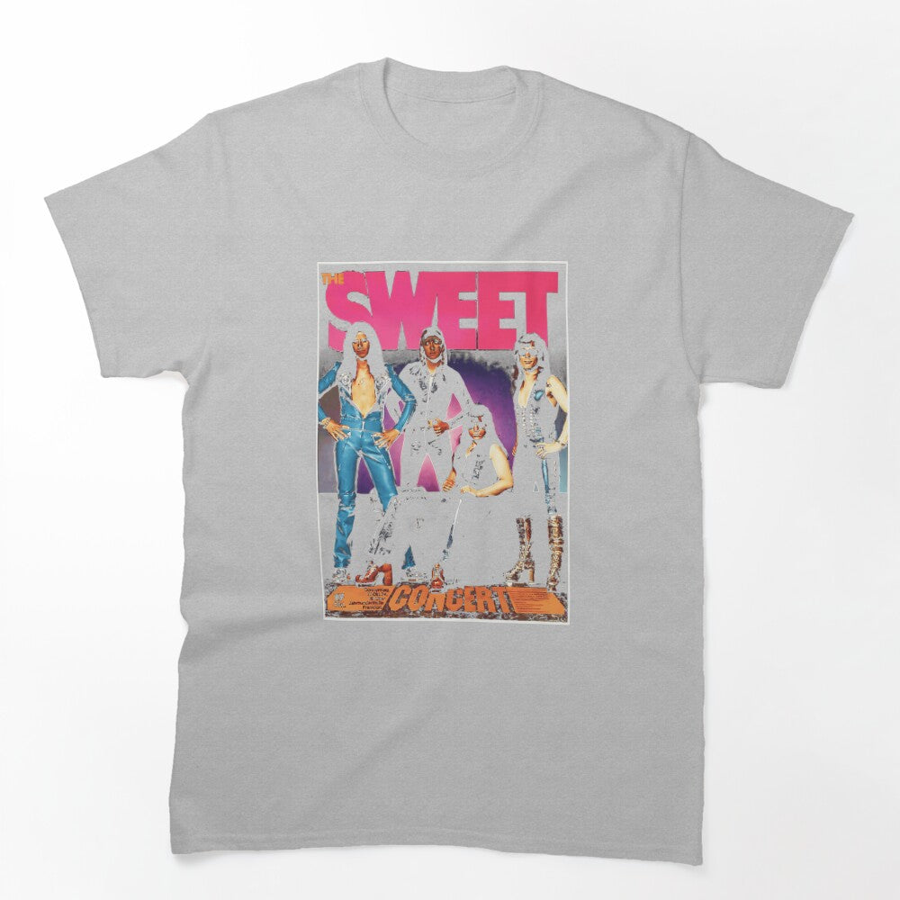 The Sweet Vintage Glam Rock Band Shirt