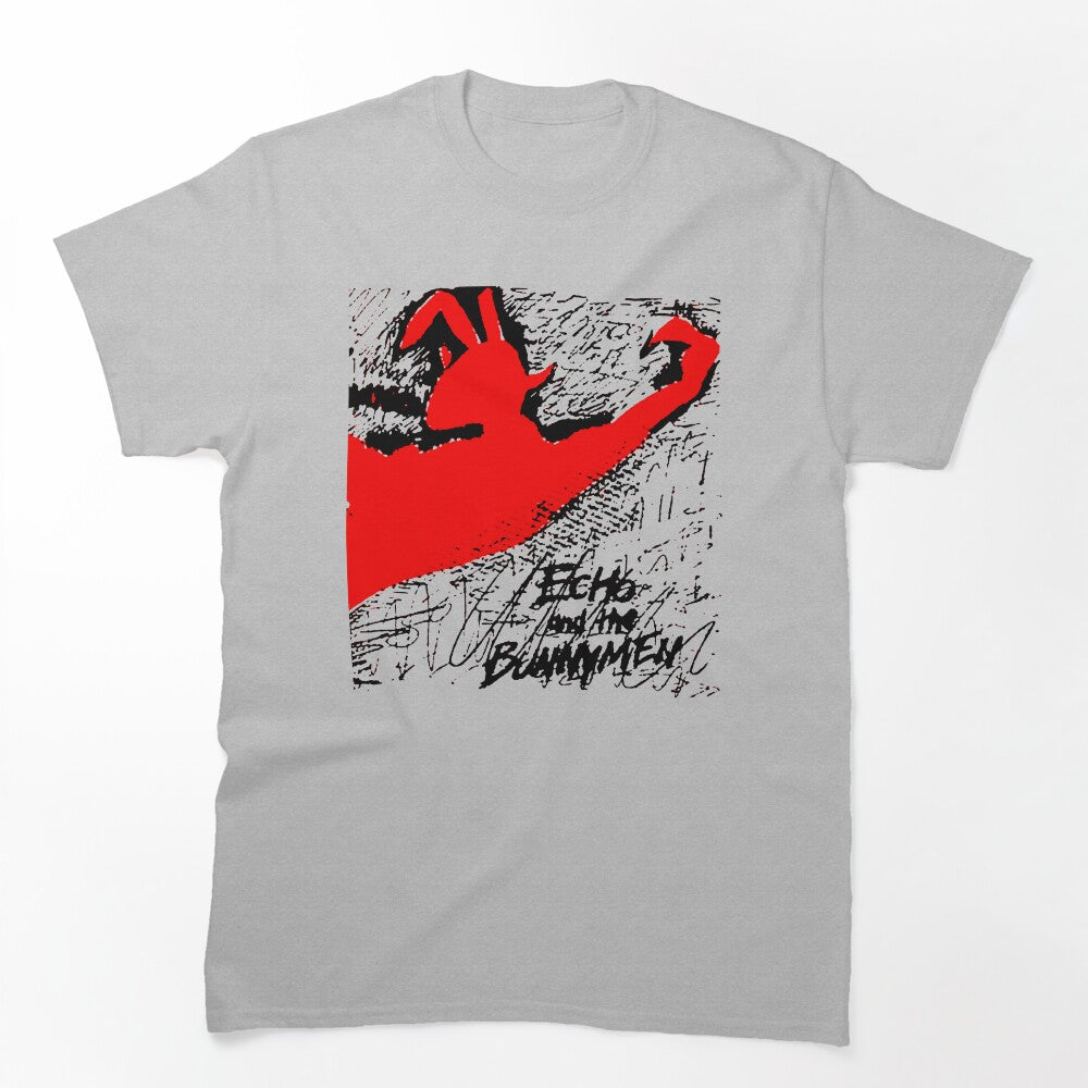 New Wave Red Silhouette WIth Scratch Shirt