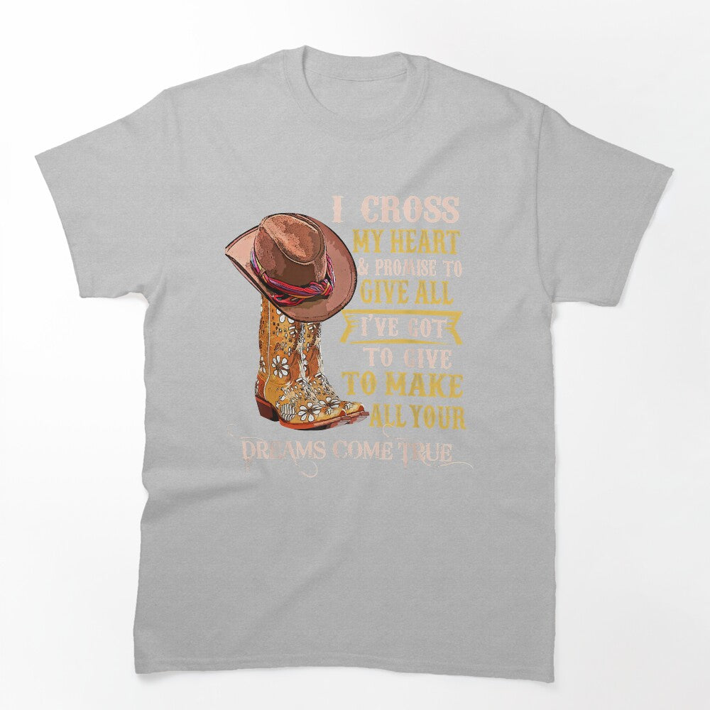 Vintage Be Kind Cowgirl Boots Hat Heart The Secret Life Best Women Men Shirt