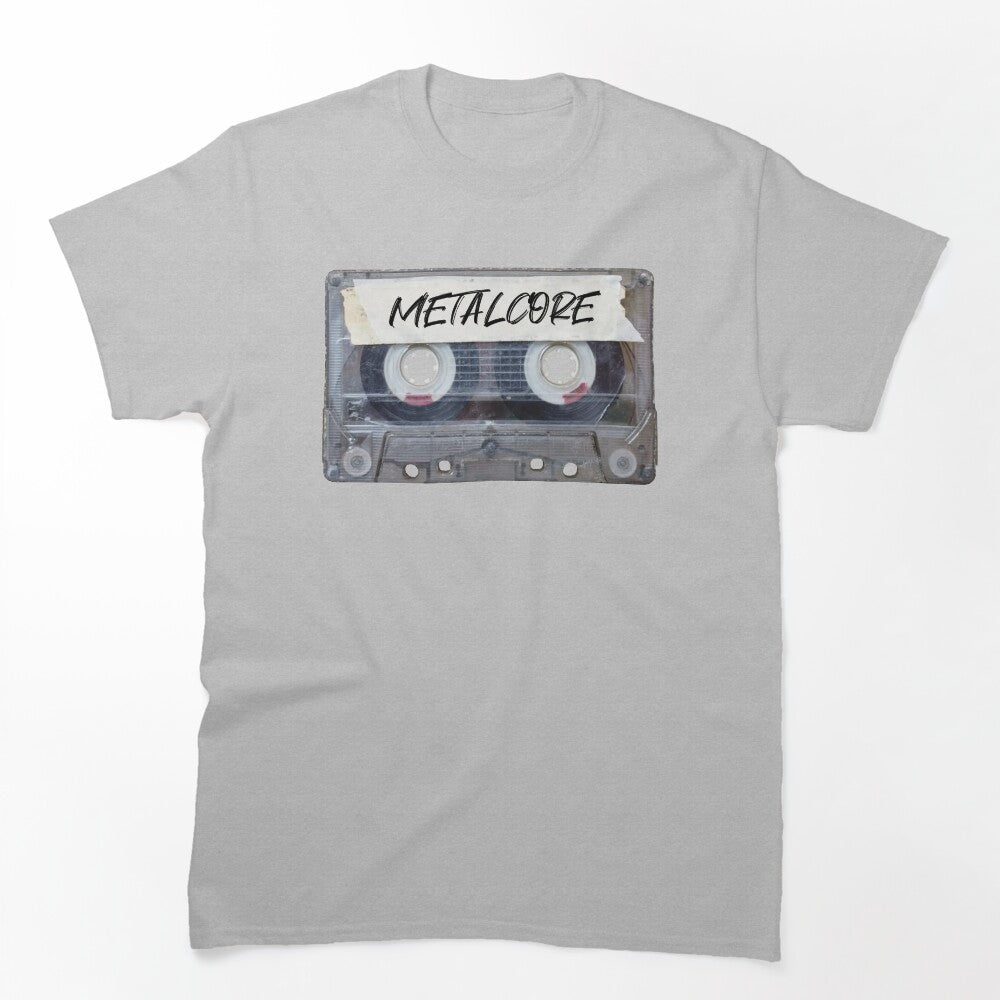 Recorded Music Genre Cassette Old School Metalcore Shirt