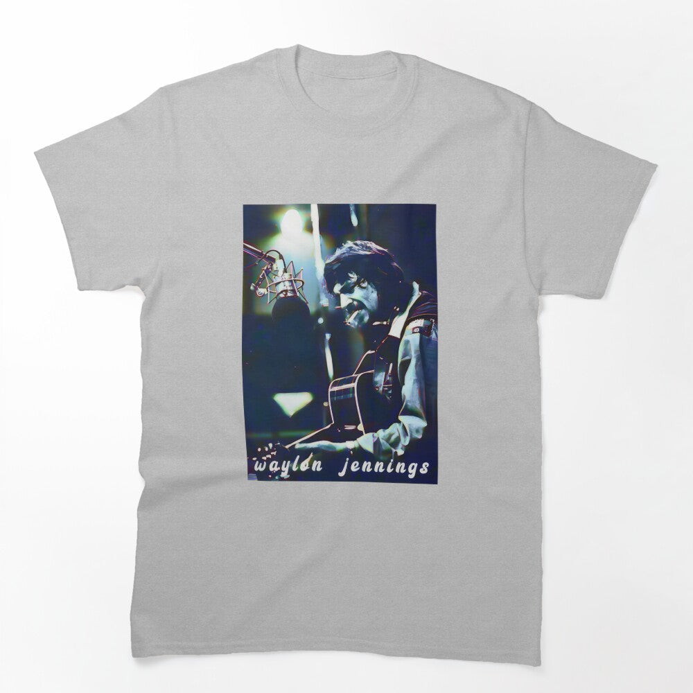 Waylon Jennings - Vintage 7 414 Shirt