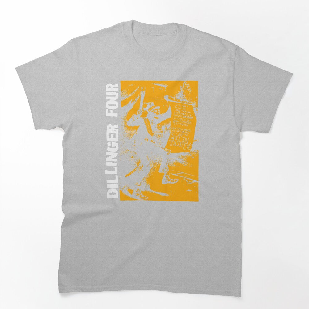 Yellow Silhouette Melodic Hardcore Band Shirt