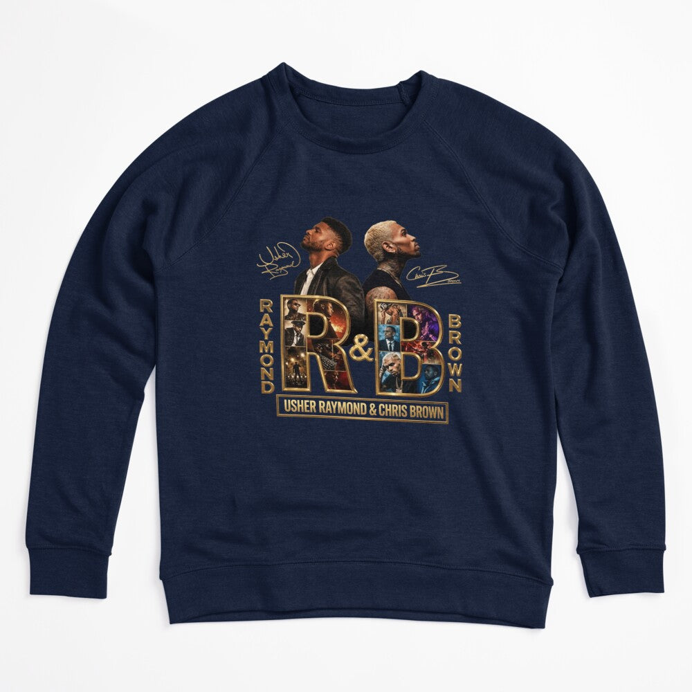 Usher Chris Brown R&B Tour Collage Shirt