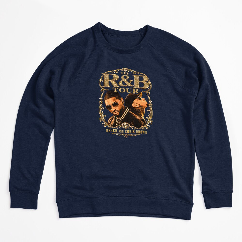 The R&B Chris Brown And Usher Tour Vintage Shirt