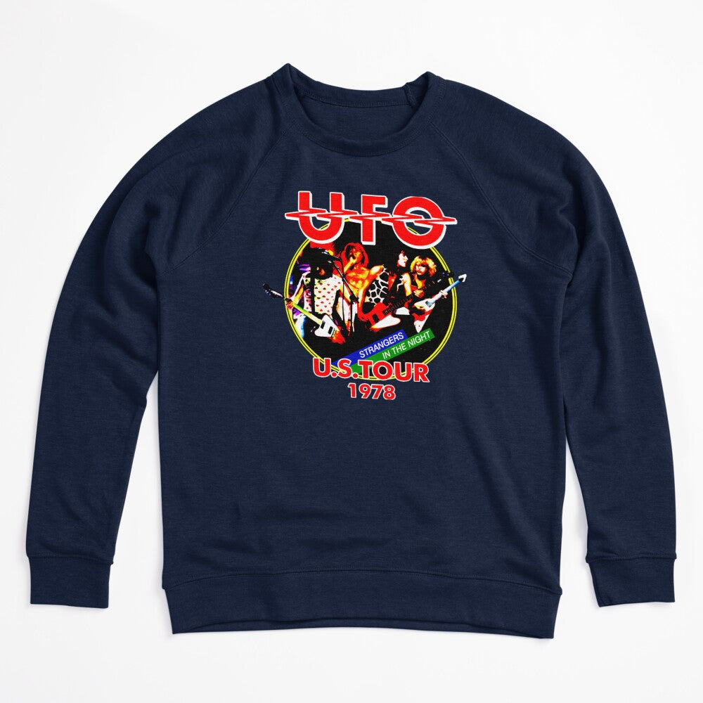 UFO Band Strangers In The Night 1978 Tour Graphic Shirt