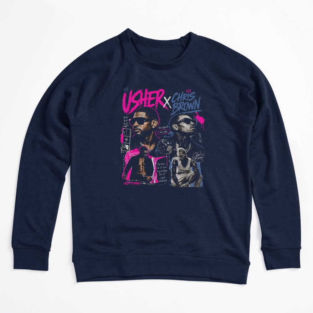 Usher Chris Brown Raymond & Brown R&B Tour 2026 Shirt