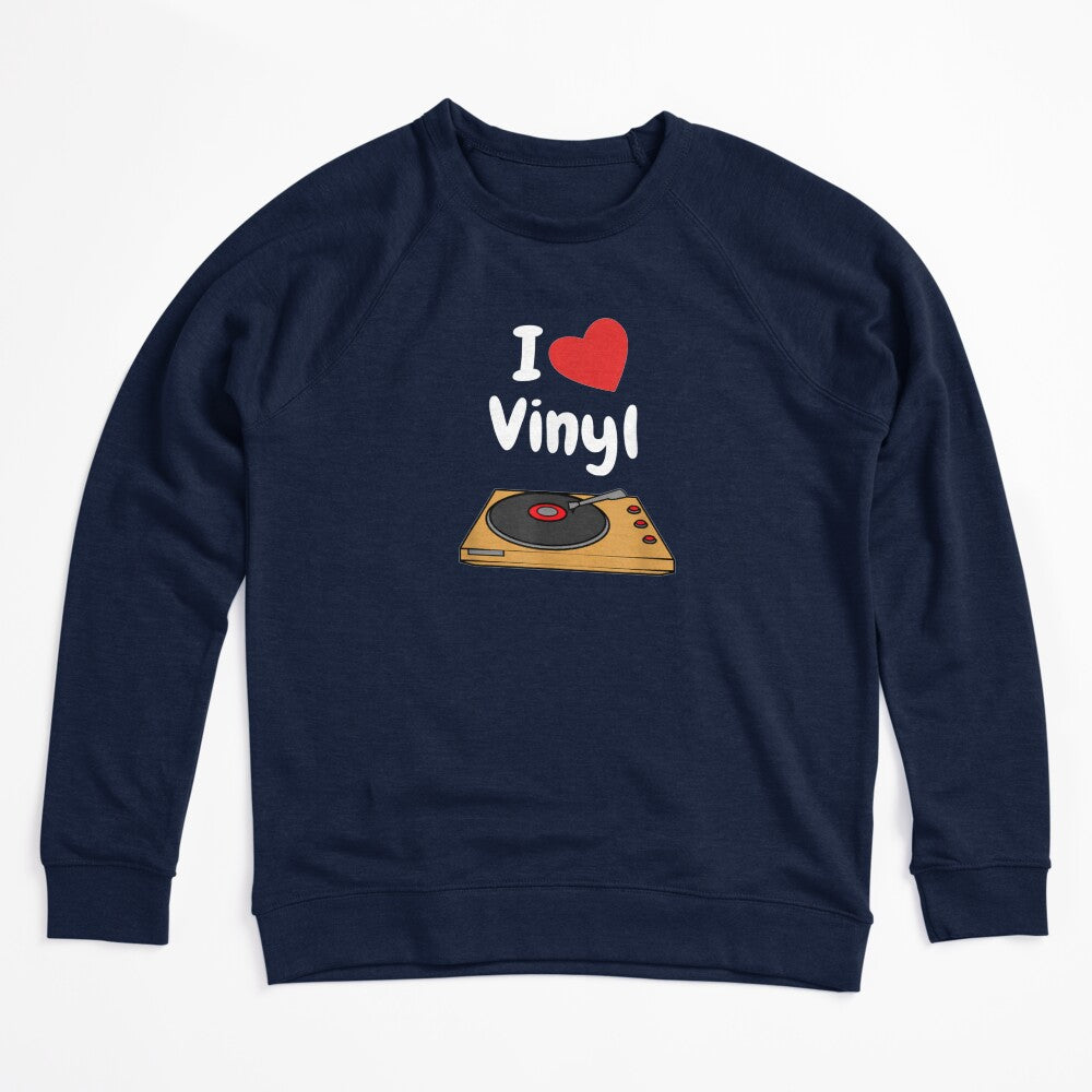 I Heart Vinyl Vinyl Record Collecting Quote Shirt