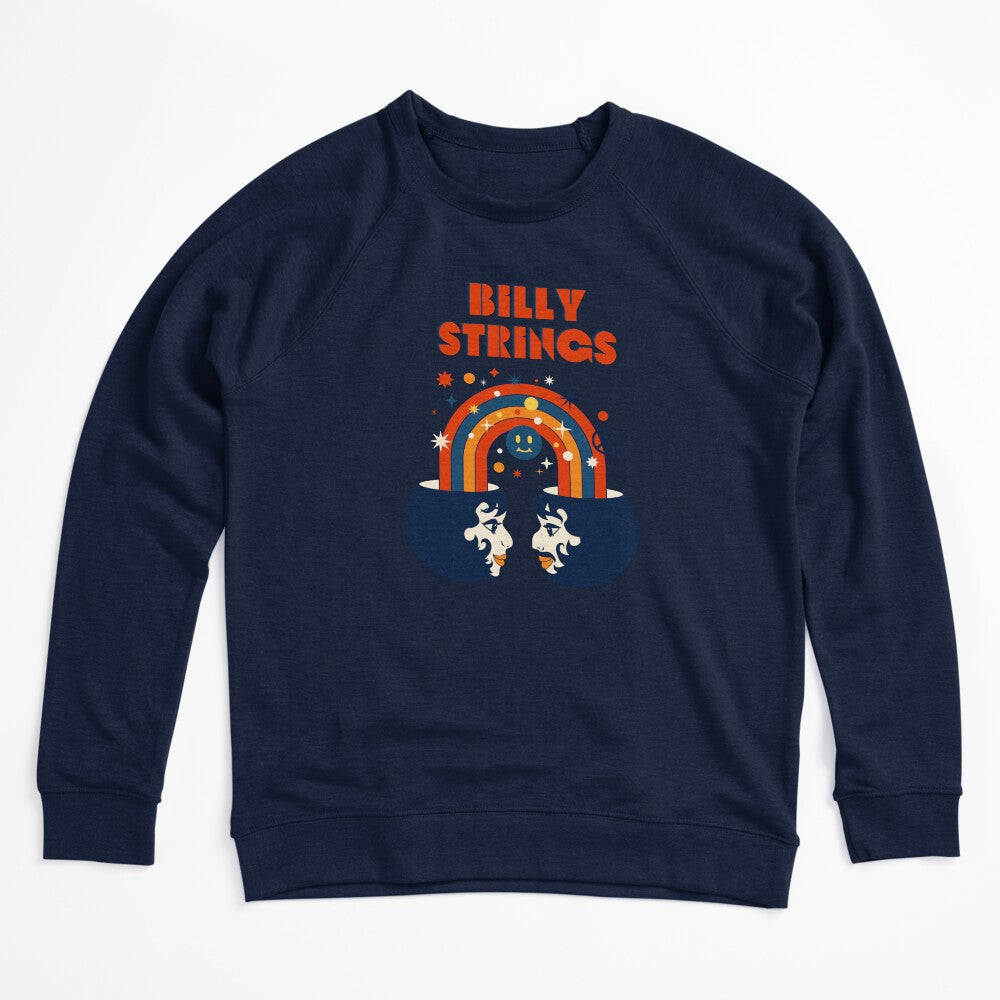 Billy Strings Retro Rainbow Face Planter Shirt
