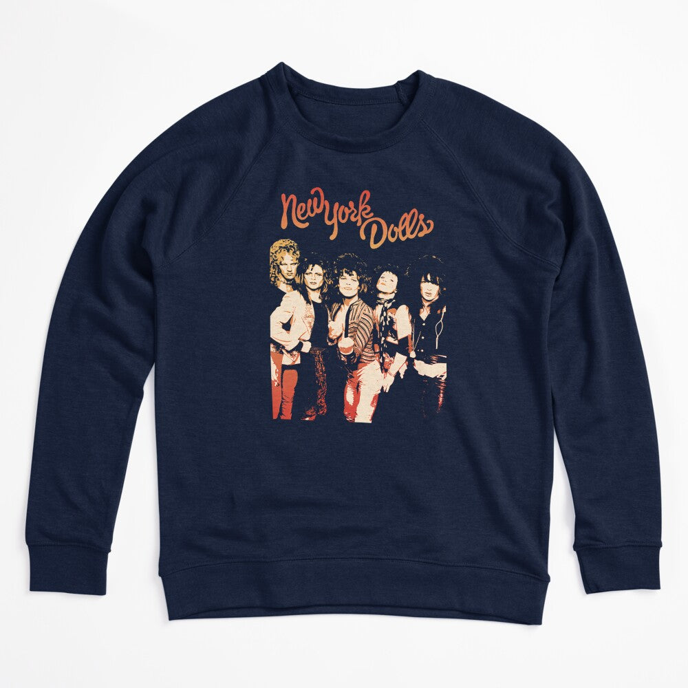 New York Dolls Proto Glam Rock Band Shirt