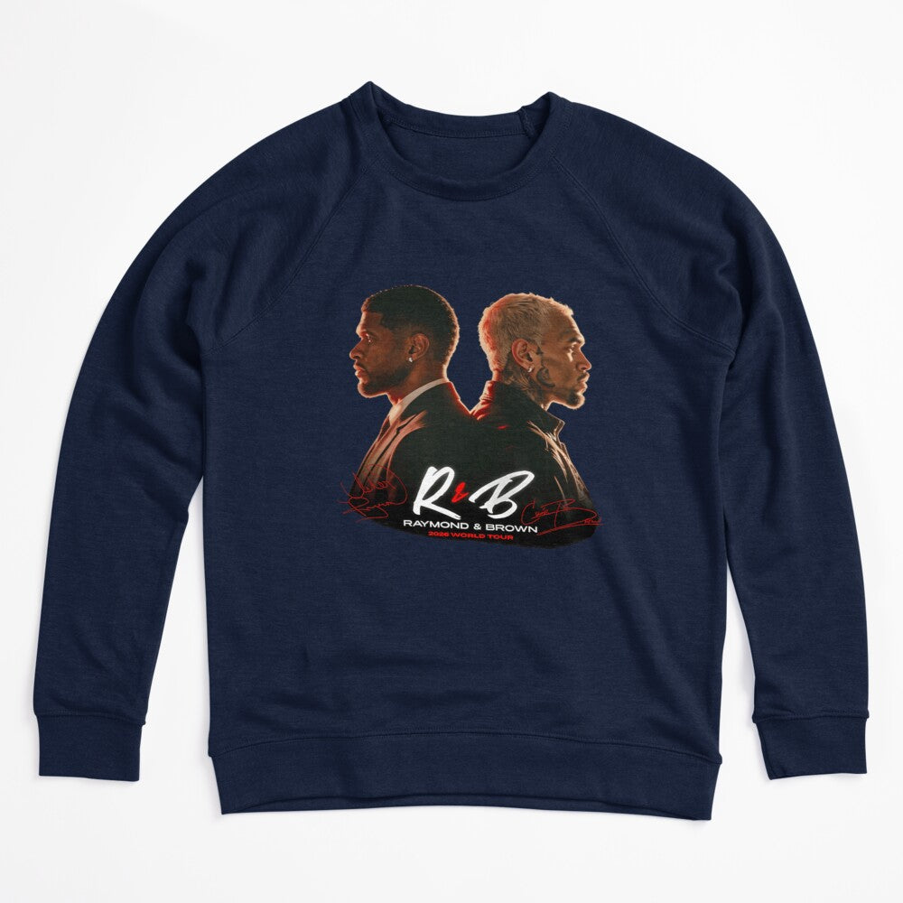 Usher Raymond Chris Brown R&B Tour Design Shirt
