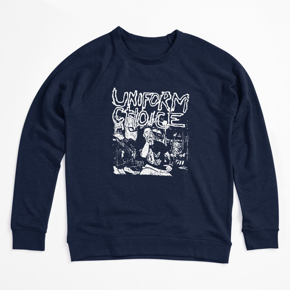 White Typography And Silhouette Melodic Hardcore Shirt