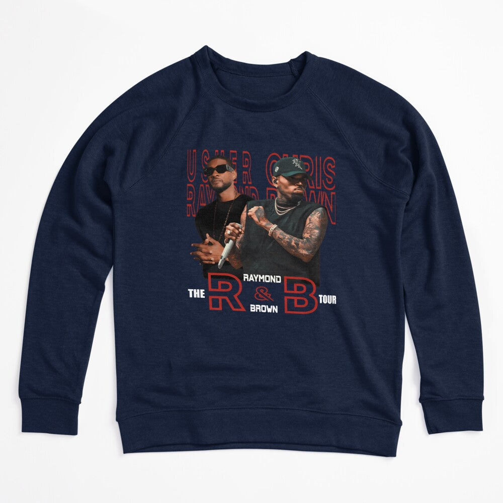 Usher Chris Brown 2026 R&B Tour Design Shirt