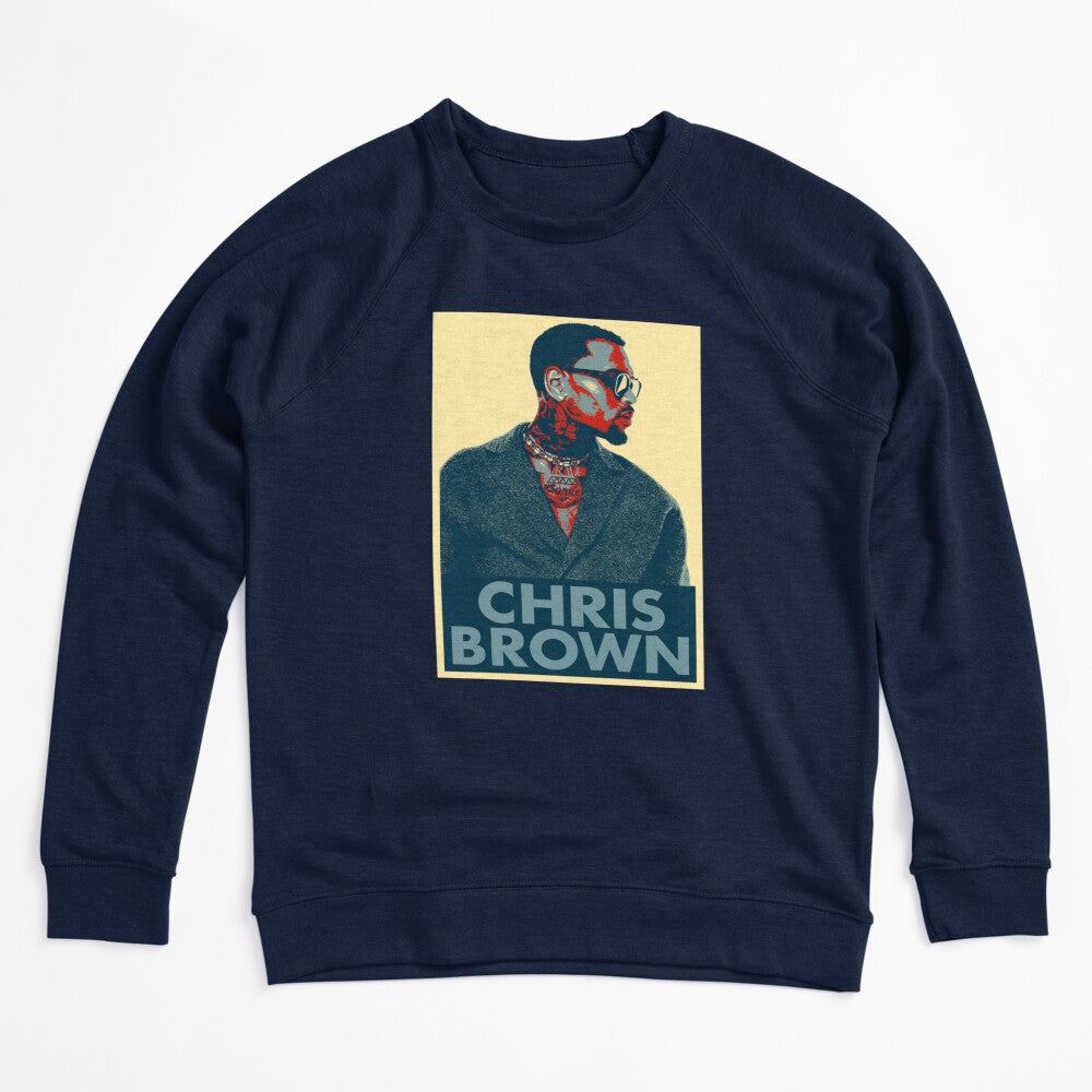 Chris Brown Colorful Pop Art Portrait Design Shirt