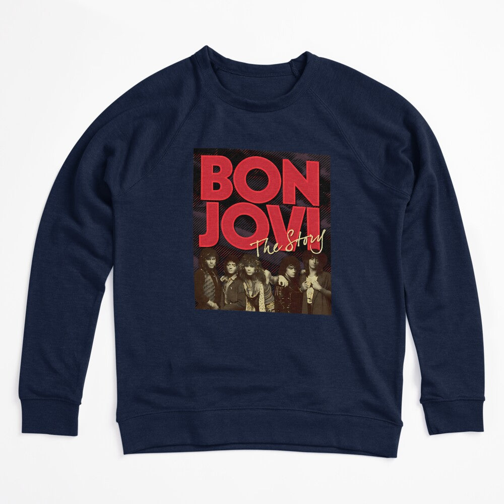 Jovi The Story Band Portrait Red Bold Shirt