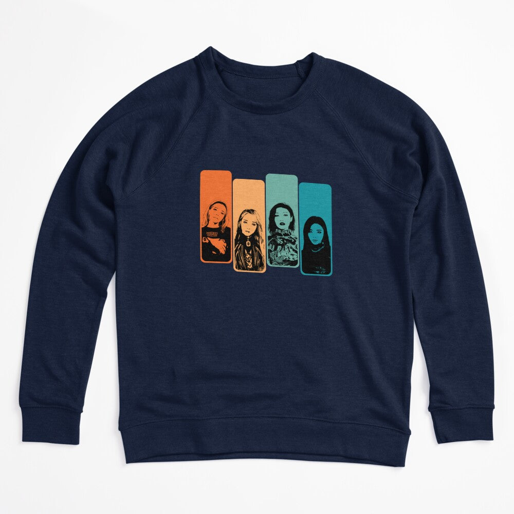 MAMAMOO Colorful Retro Silhouette Shirt