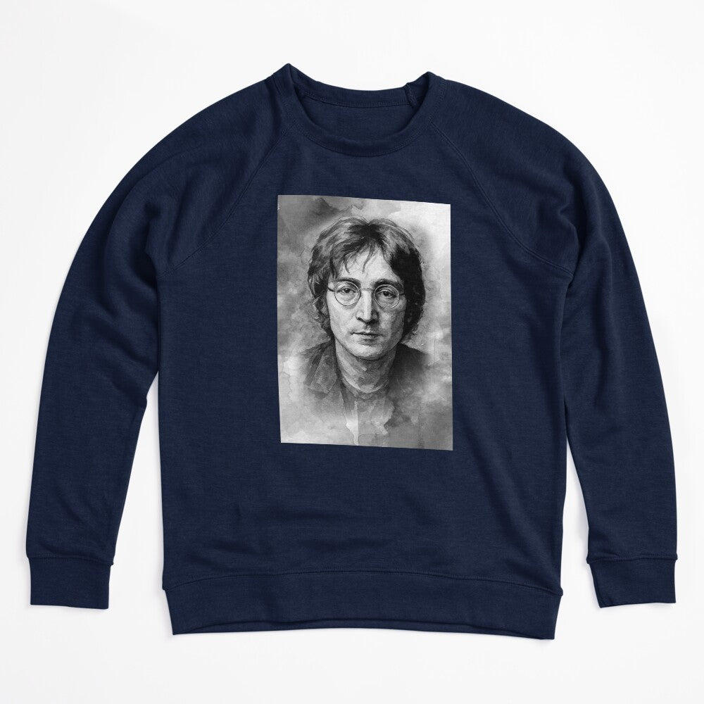 John Lennon Watercolour Portrait Iconic Beatles Art Print By Conor Shirt