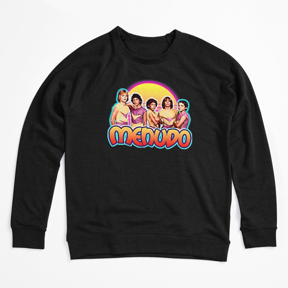 Menudo Yellow Purple Distressed Shirt