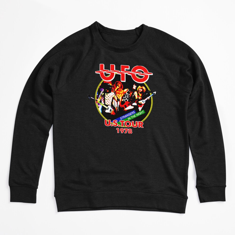 UFO Band Strangers In The Night 1978 Tour Graphic Shirt