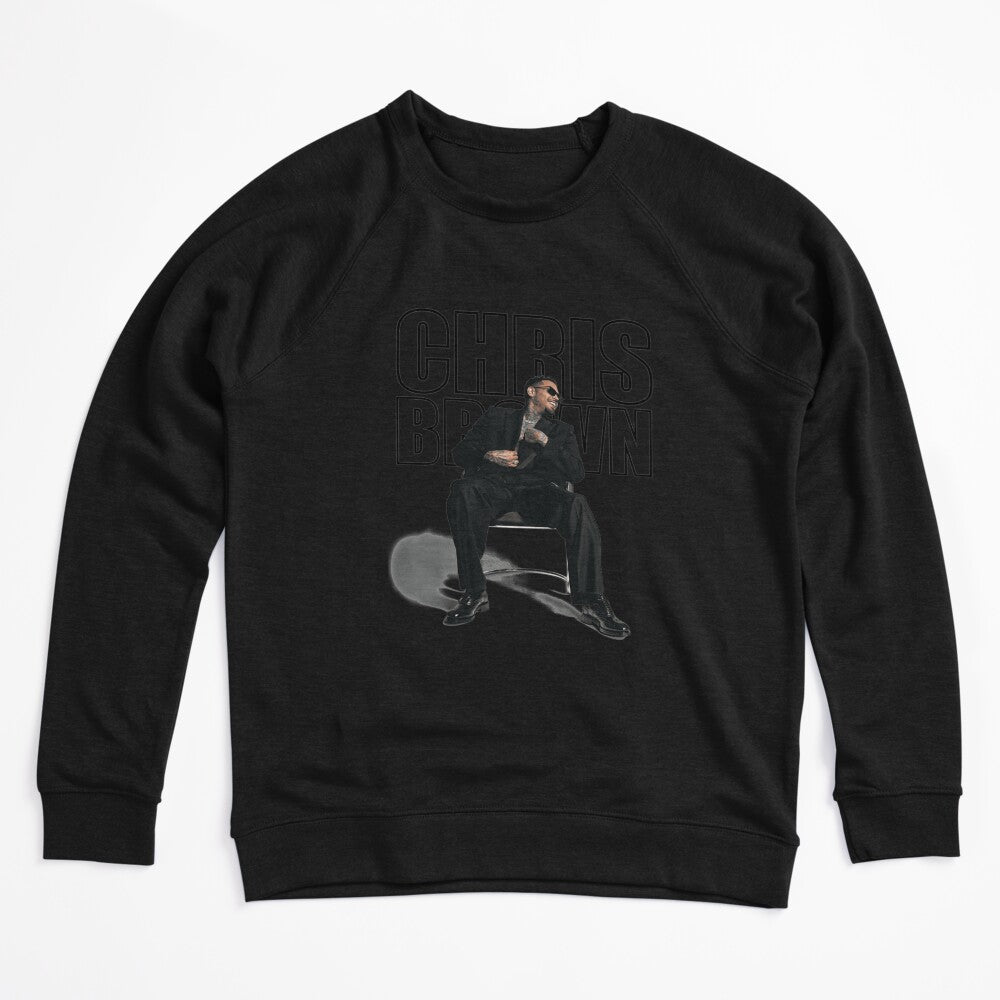 Chris Brown Modern Outline Minimalist Graphic Design Shirt