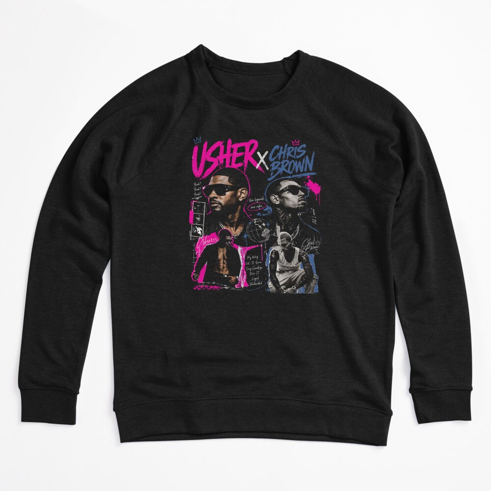 Usher Chris Brown Raymond & Brown R&B Tour 2026 Shirt