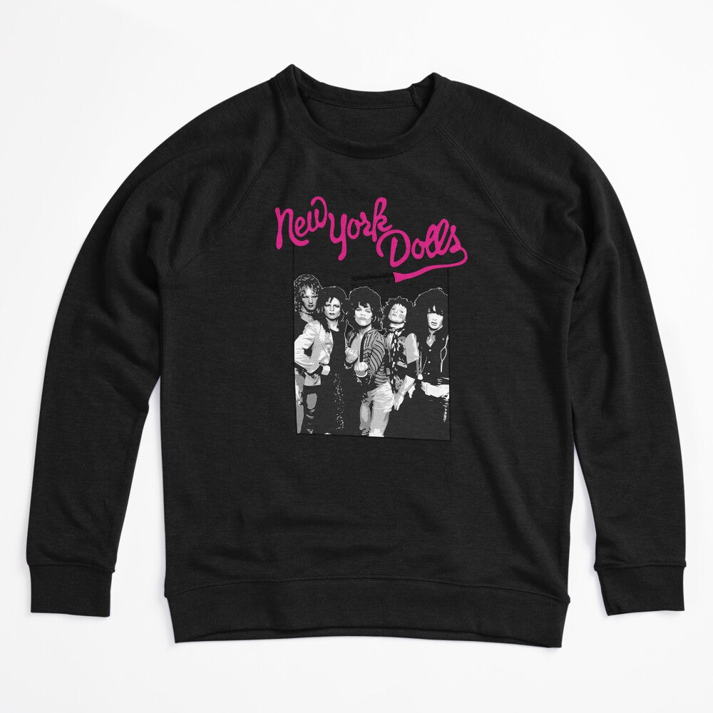Portrait Under Hot Pink Script Shirt