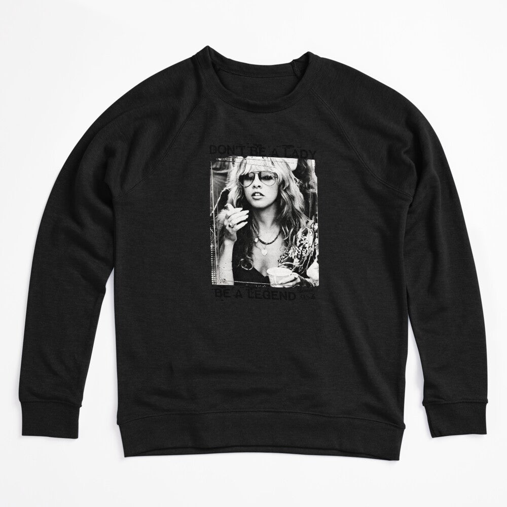 Don't Be A Lady Be A Legend Rock Music Gifts Shirt