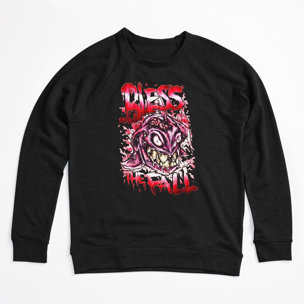 Red White Gradient Typography Band Shirt