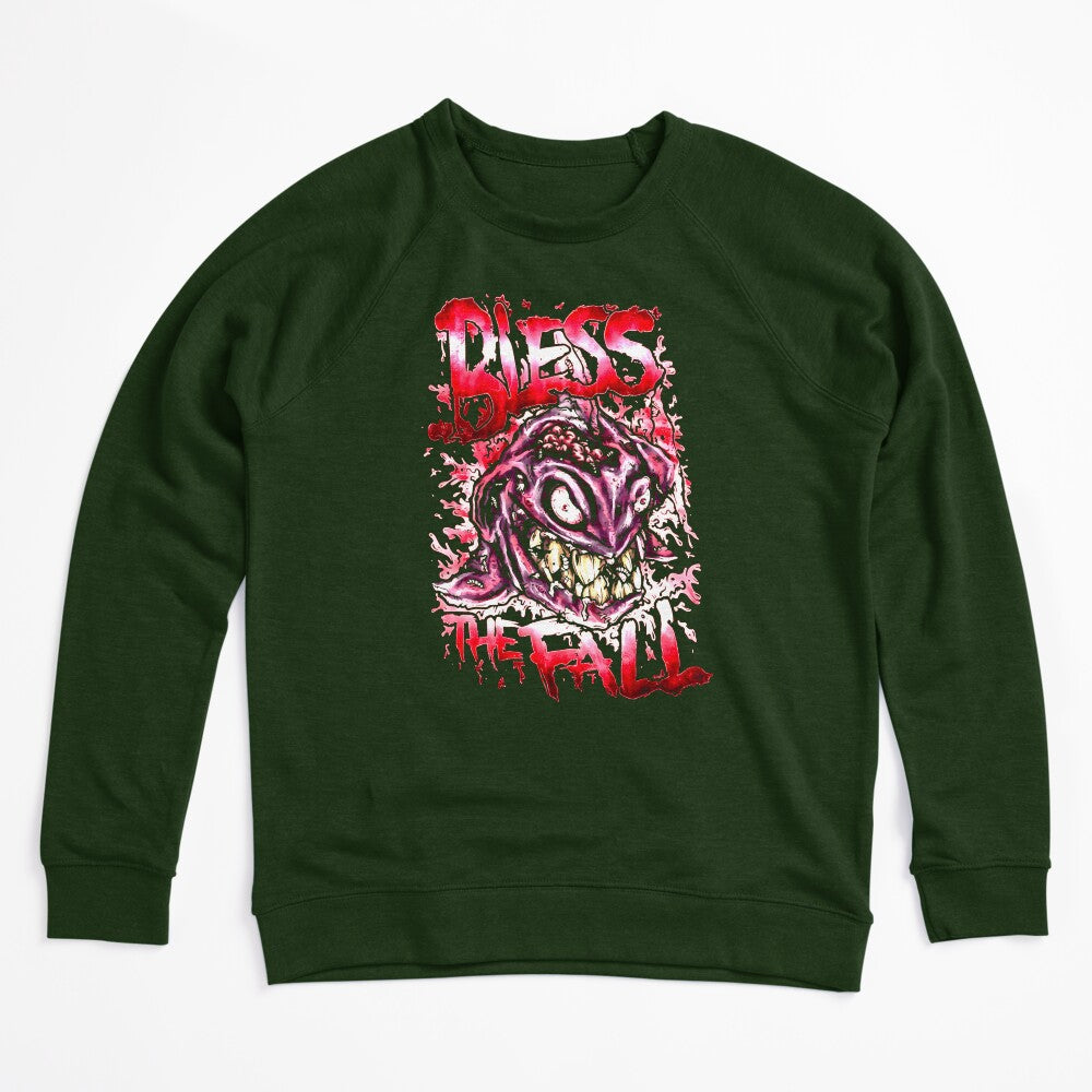 Red White Gradient Typography Band Shirt