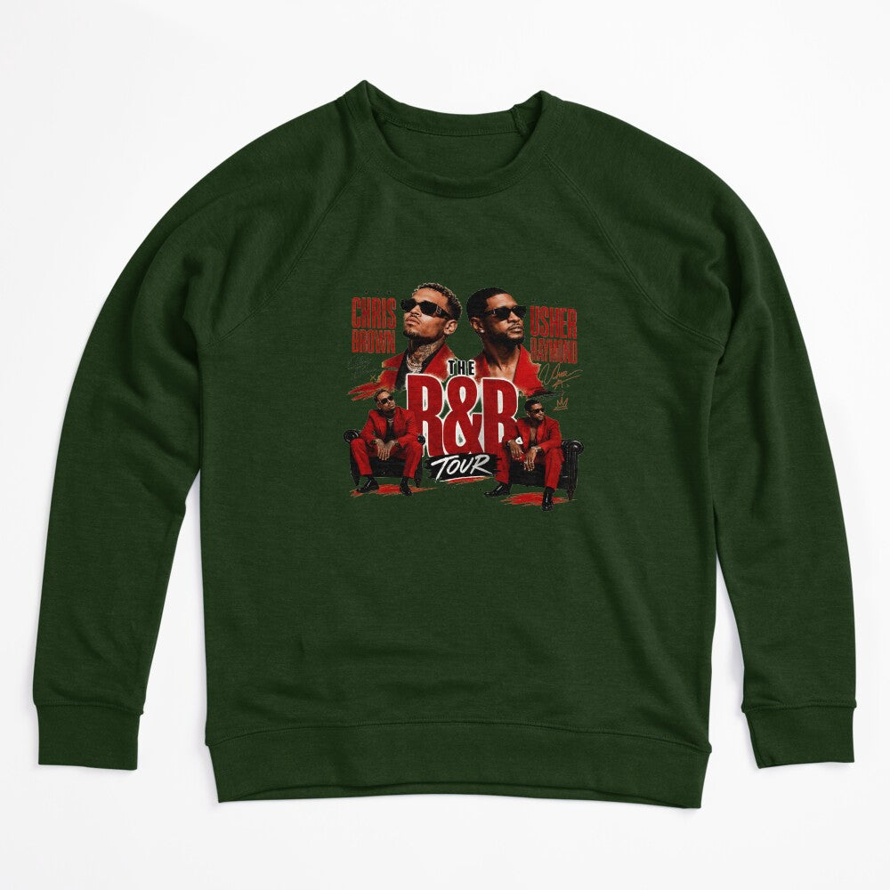 Chris Brown Usher R&B Tour Shirt