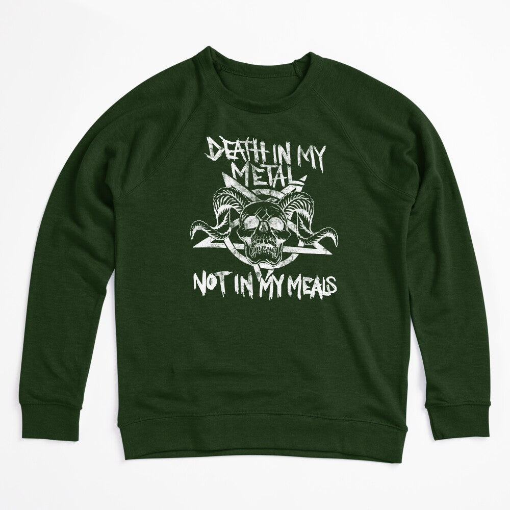 Vegan Metalhead - Death In My Metal Not In My Meals Shirt