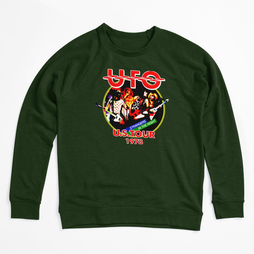 UFO Band Strangers In The Night 1978 Tour Graphic Shirt
