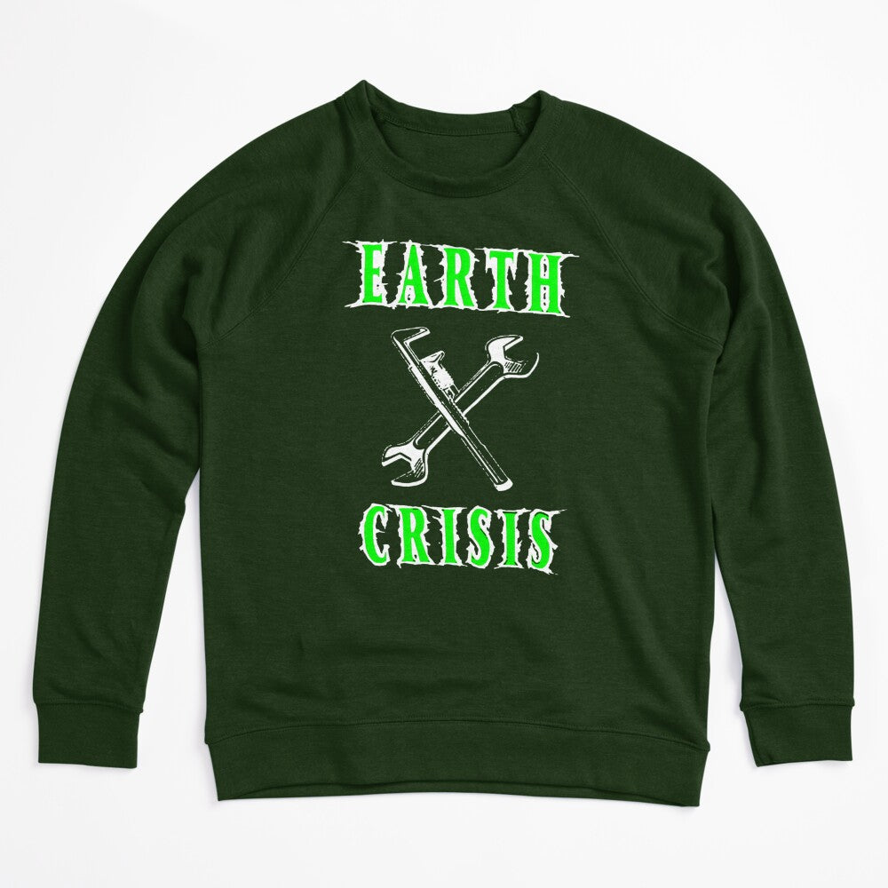 Green Typography Nu Metal Band Shirt