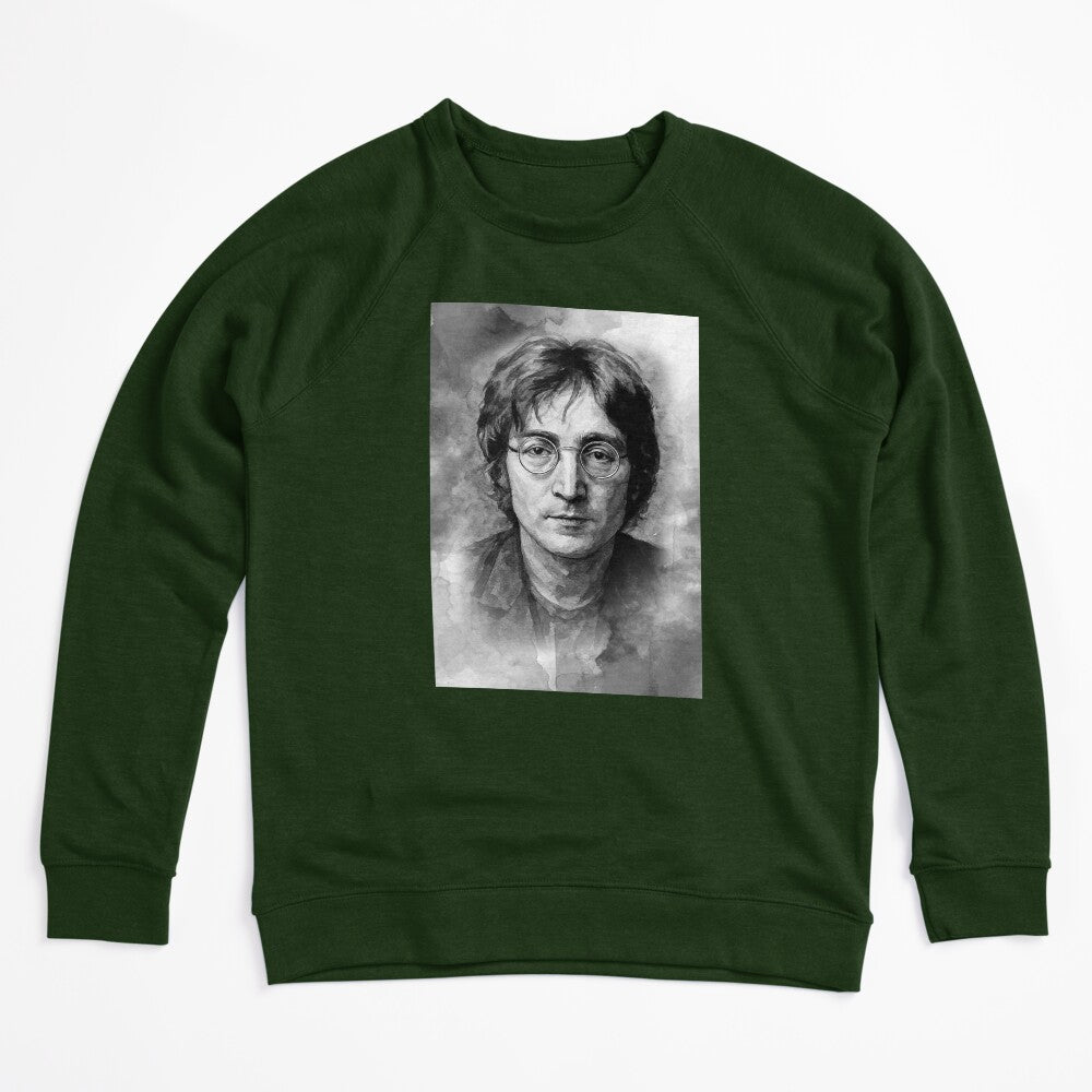 John Lennon Watercolour Portrait Iconic Beatles Art Print By Conor Shirt