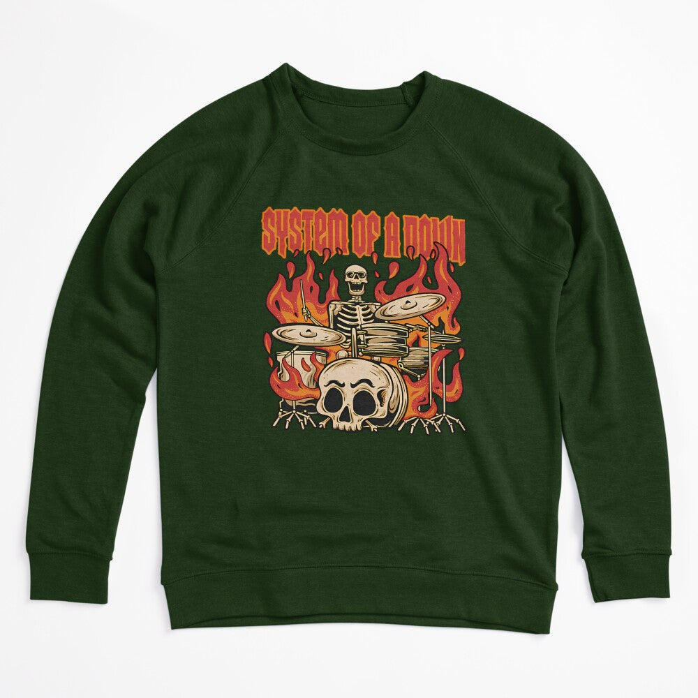 Rock Concert Music Band SoaD Vintage Metal Shirt