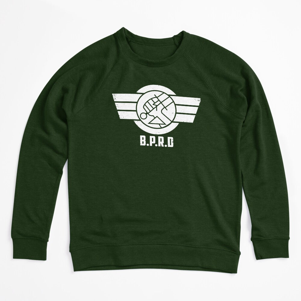 B P R D Logo White Version Shirt