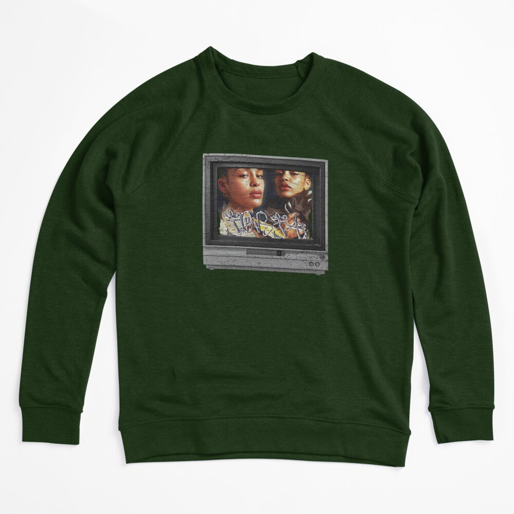 Vintage Singer Face In Television Shirt