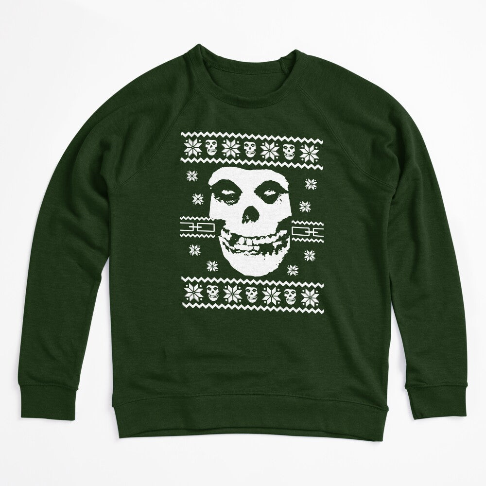 Misfits Christmas Jumper - Crimson Ghost - Punk Shirt