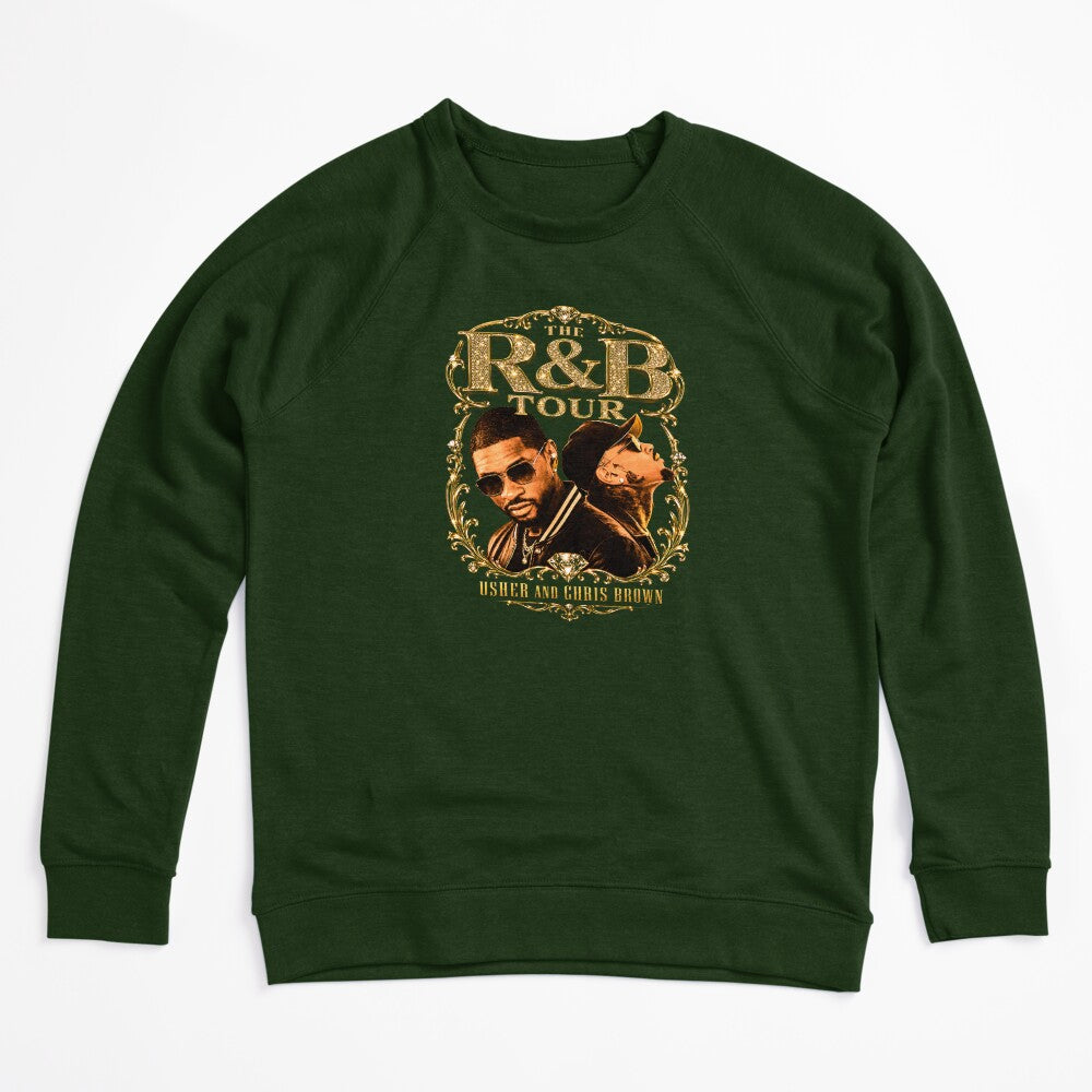 The R&B Chris Brown And Usher Tour Vintage Shirt