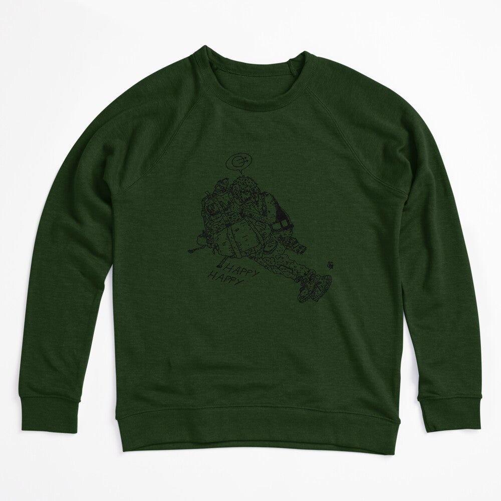 HappyHappy Self Titled Black Shirt