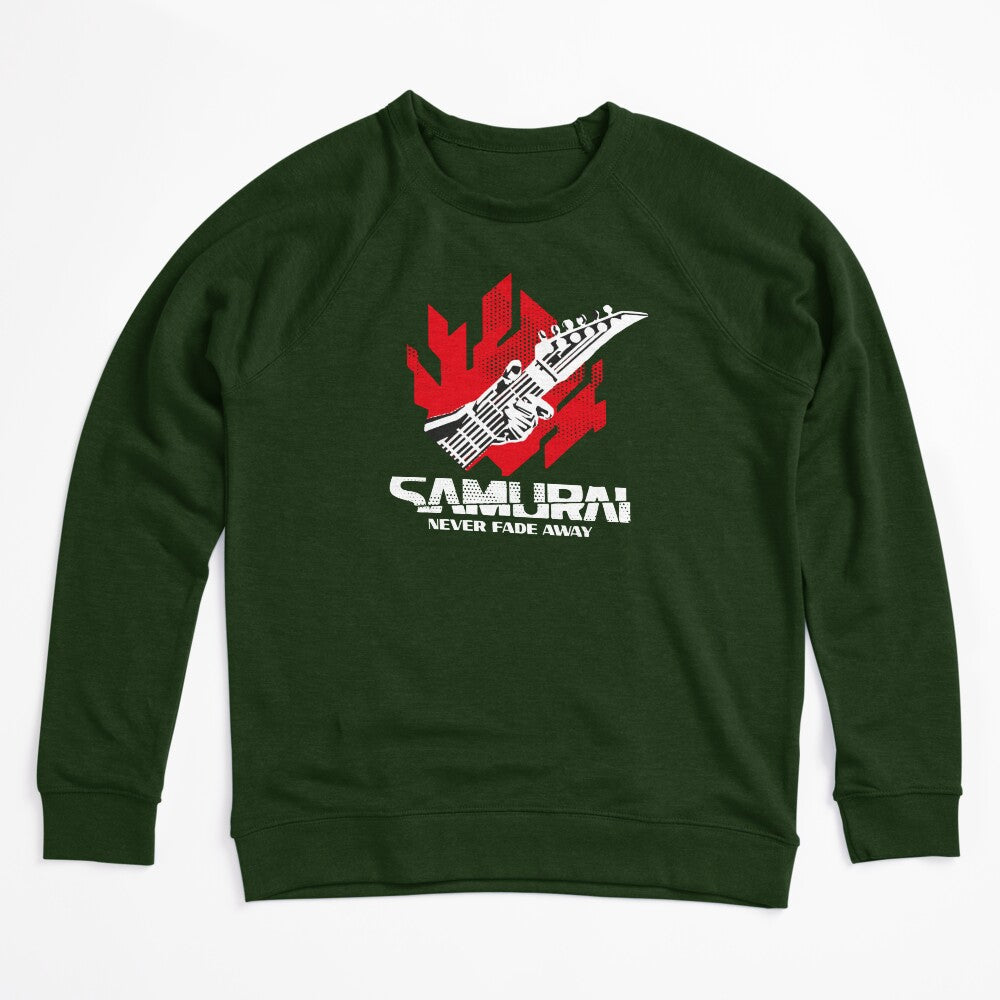 Samurai Rock Band Nerver Fade Away Shirt