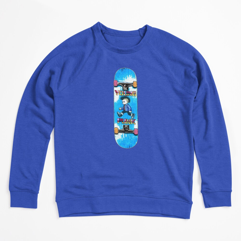YOUNG PUNK Skateboard Design Shirt