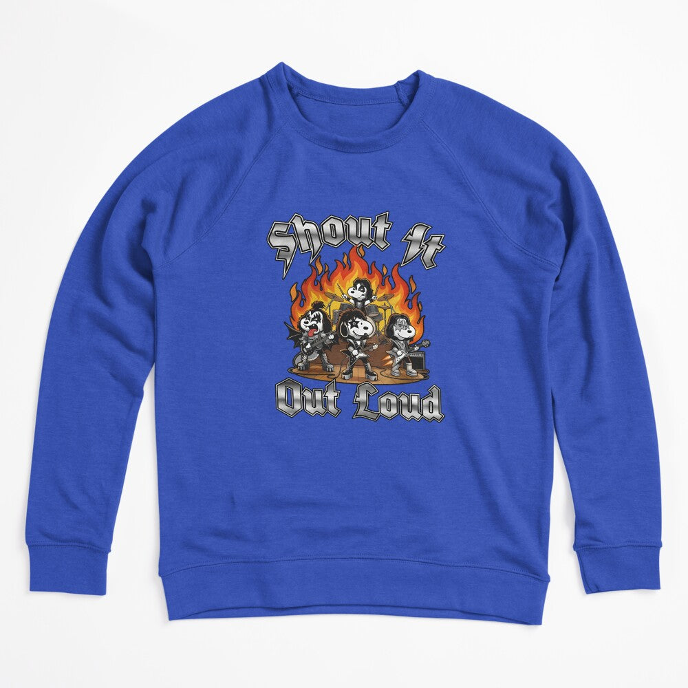 Snoopy K I S S Rock Band Shout It Out Loud Shirt