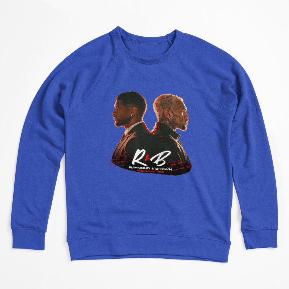 Usher Raymond Chris Brown R&B Tour Design Shirt