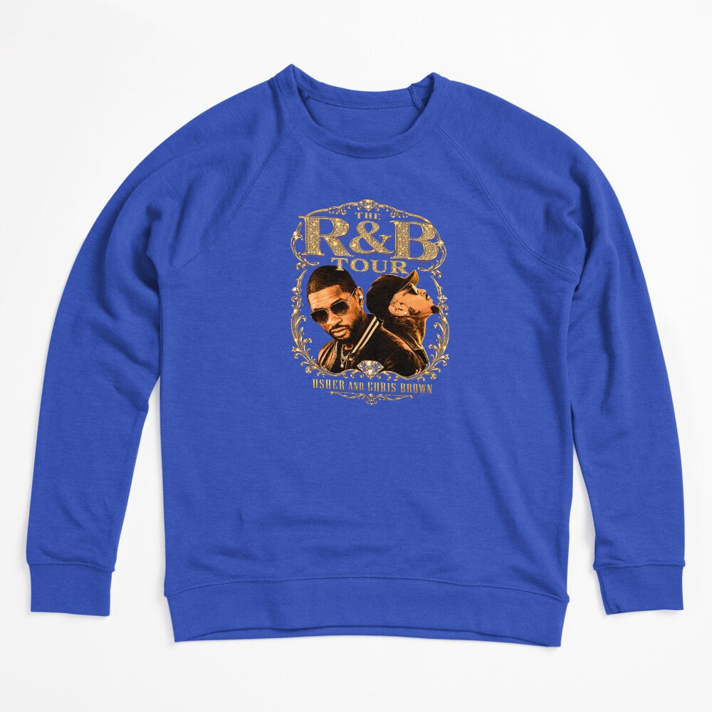The R&B Chris Brown And Usher Tour Vintage Shirt