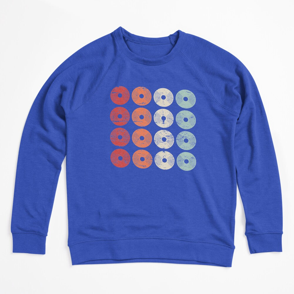 Vintage Distressed Vinyl Records Shirt