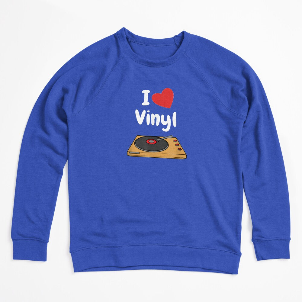 I Heart Vinyl Vinyl Record Collecting Quote Shirt
