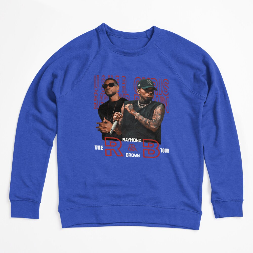 Usher Chris Brown 2026 R&B Tour Design Shirt