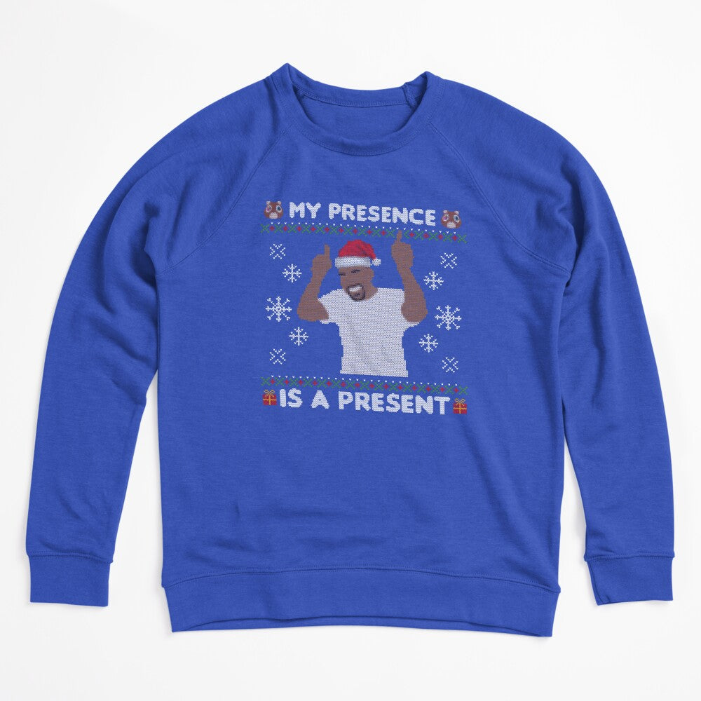 Kanye West Ye Hip Hop Rap Ugly Christmas Sweater My Presence Is A Shirt